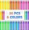 36 Pieces Mini Bubble Wands,Bubble Party Favors Assortment Toys for Kids,Themed Birthday, Halloween, Goodie Bags, Carnival Prizes, Wedding, Bubble Maker Toys for Kids,Outdoor Gifts for Girls & Boys